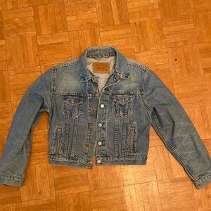 Levi's Med Wash Blue Denim Jacket